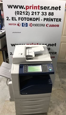 Xerox 7556 Renkli a3 a4 Fotokopi Printer Faks Tarayıcı (2.el Garantili)
